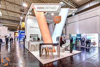 Foto vom Messestand E-World