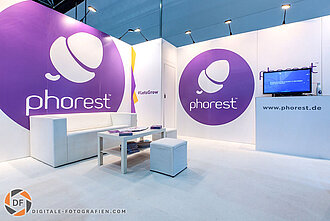 Phorest Messestand auf der Top Hair in Düsseldorf Top Hair