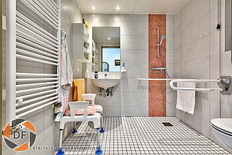 Imagefoto vom Badezimmer im Altenheim Badezimmer