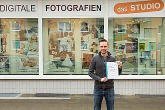 Paul Klimek mit Auszeichnung Top-Dienstleister 2016 Paul Klimek mit Auszeichnung