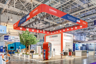Commeo Messestand
