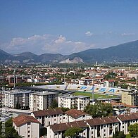 Aussicht vom Pisa Turm Panorama