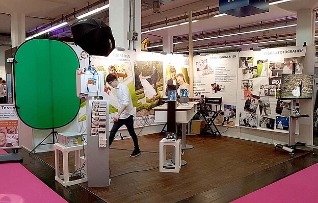 Digitale Fotografien auf der Hochzeitsmesse 2018 in Essen Hochzeitsmesse 2018 in Essen