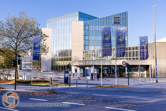 Eingang zur Messe Essen Süd Messe Essen Gruga