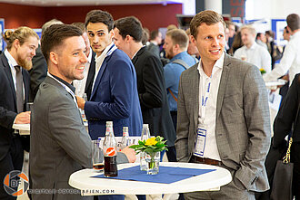 Gespräche während des Events Gespräche