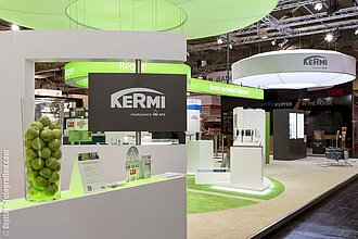 Messestand von KERMI auf der SHK 2016 in Essen Messestand von KERMI