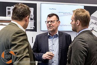 Kundenberatung während der Messe Kundenberatung