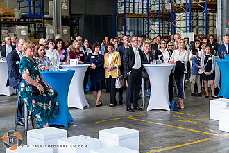 Aufnahme von den Gästen Gäste