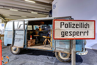 T1 Polizei Bulli als Blitzer Polizei