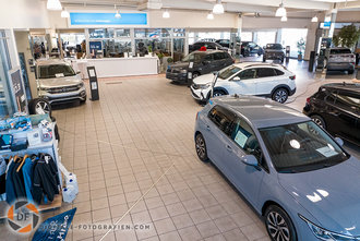 Showroom im Autohaus Showroom