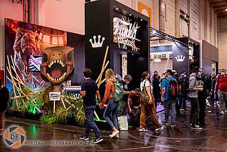 Funko Games Messestand auf der Spiel in Essen Messestand