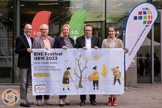 Die Eröffnung des BNE Festivals NRW 2023 mit dem Ministerpräsidenten BNE Festival NRW 2023