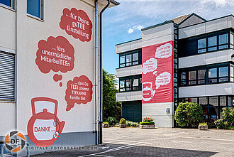 Corona Aktion Werksgelände