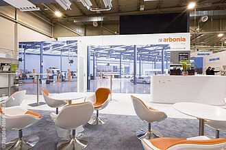 Messestand von Arbonia auf der SHK 2016 in Essen Messestand von Arbonia