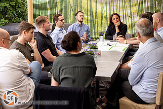 Gruppenarbeit Meeting