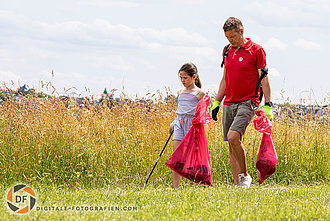 Mitarbeiter mit Kind