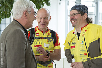 Gesprächssituation Radtour