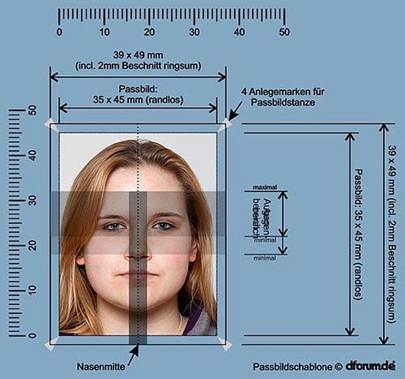 Biometrische Passfotos / Passbilder in EssenSteele für Ihren Ausweis / Reisepass