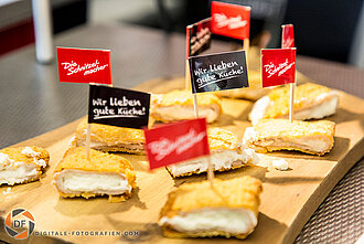 Exponate am Messestand Exponate