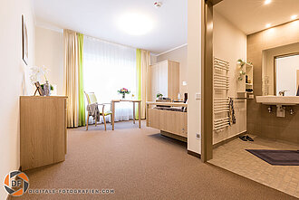 Imageaufnahme vom Bewohnerzimmer in der Einrichtung Hamminkeln Bewohnerzimmer