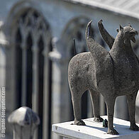 Statue auf dem Dom Statue