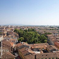 Aussicht vom Pisa Turm Panorama