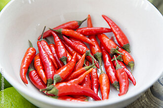 Chillischotzen in der Schale Interhyp Geschäftsevent