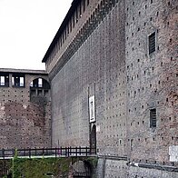 Aussenmauer Castello Sforzesco