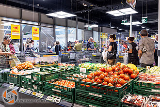 Gemüsetheke im Netto Mönchengladbach Gemüsetheke