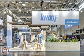FAF Messefoto Knauf FAF Messefoto von Knauf Messestand