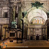 Nachtaufnahme vom Berliner Dom Berliner Dom