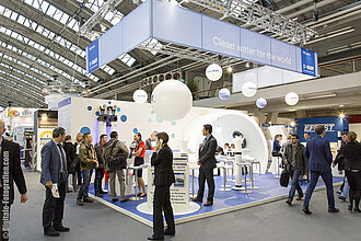 Messestand der BASF Aquatech Amsterdam