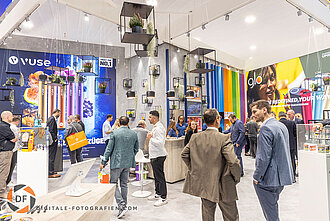 Gut besuchter Messestand auf der InterTabak Messestand