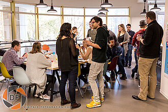 Das startup Frühstücks im ruhr:HUB startup Frühstück