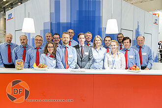 Foto vom Messepersonal Security Messe 2016