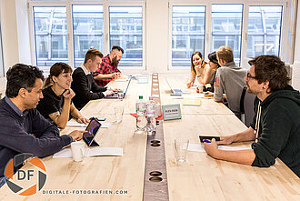 Arbeitsplätze am Flex Desk Flex Desk