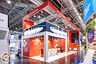 Messestandfotografie für Messebauer Messestandfoto