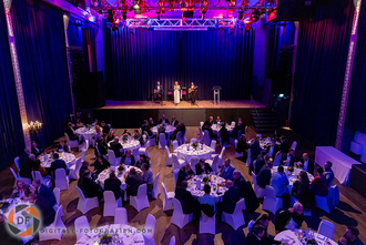 Messeparty mit Bühne auf Zollverein Party