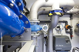 Container-Anlage Aquatech Amsterdam