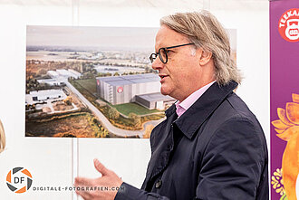 Geschäftsführer der Teekanne Herr Schübel Geschäftsführer