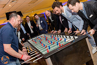 Kickerturnier der Aussteller Kickerturnier