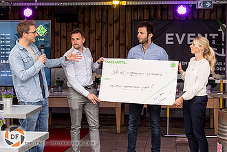 Präsentation der Teamarbeit beim Kickoffmeeting Vortrag