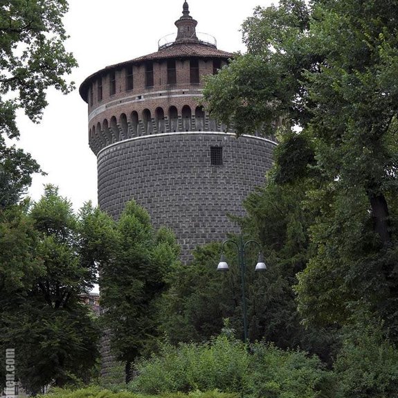 Turm Castello Sforzesco