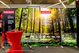 Foto vom Messestand auf der Jagd und Hund in Dortmund Jagd und Hund
