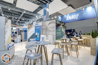 Sitzecke auf dem Messestand Sitzecke